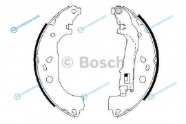 0 986 487 717 Колодки тормозные барабанные | перед