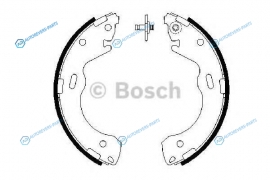 0 986 487 654 Колодки тормозные барабанные | зад