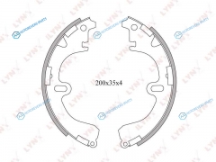 BS-7503 Колодки тормозные барабанные | зад