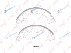 BS-5716 Колодки тормозные барабанные | зад