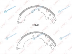 BS-7507 Колодки тормозные барабанные | зад