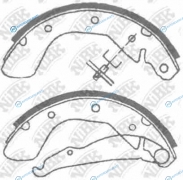 FN11622 Колодки тормозные барабанные | зад