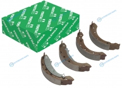 BS-P 8534 Колодки тормозные барабанные (203мм) со скобами ручника |зад. прав. лев |