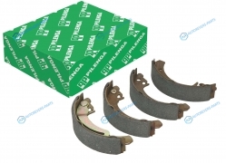 BS-T 1002 L N Колодки тормозные барабанные со скобами ручника |зад. прав. лев |