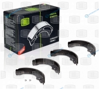 GF 1403 Колодки тормозные барабанные | зад