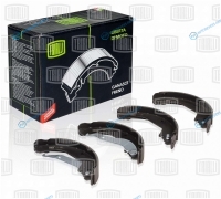 GF 0543 Колодки тормозные барабанные | зад