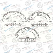 AVS0110 Колодки тормозные барабанные AVANTECH