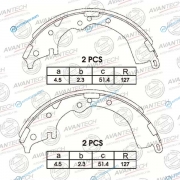 AVS0111 Колодки тормозные барабанные AVANTECH