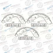 AVS0302 Колодки тормозные барабанные AVANTECH