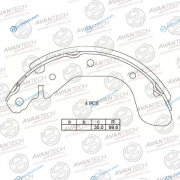 AVS1303 Колодки тормозные барабанные AVANTECH