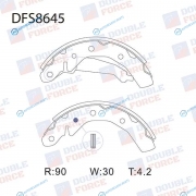 DFS8645 Колодки тормозные барабанные Double Force