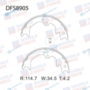 DFS8905 Колодки ручного тормоза Double Force