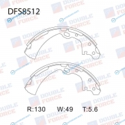 DFS8512 Колодки тормозные барабанные Double Force