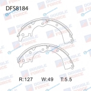 DFS8184 Колодки тормозные барабанные Double Force
