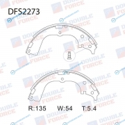 DFS2273 Колодки тормозные барабанные Double Force