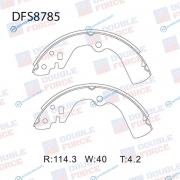 DFS8785 Колодки тормозные барабанные Double Force