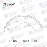 DFS8641 Колодки тормозные барабанные Double Force