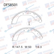 DFS8501 Колодки тормозные барабанные Double Force