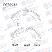 DFS9932 Колодки тормозные барабанные Double Force