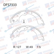 DFS7333 Колодки тормозные барабанные Double Force