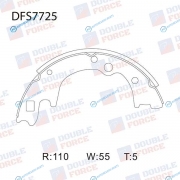 DFS7725 Колодки тормозные барабанные Double Force