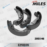 E210035 Колодки барабанные (CHEVROLET LACETTI (J200). LANOS. DAEWOO NEXIA) (TRW GS8543) E210035