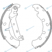 4137.00_=673SBS=FSB635!колодки барабанные| Ford Fiesta 1.3i-1.4TDCi 01>