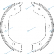 4740.00_колодки барабанные ручника!| BMW E60|E65|E66|E83|E53| VW Toureg|T5 00>