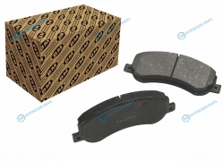 FD 1724 T Колодки тормозные дисковые усиленные |перед правлев |