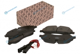 FD 9980 T Колодки тормозные дисковые усиленные |перед правлев |