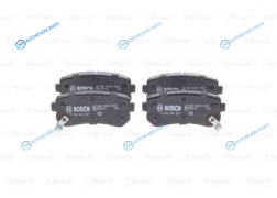 0 986 494 887 Колодки тормозные дисковые | зад