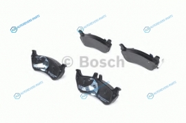 0 986 424 708 Колодки тормозные дисковые | зад