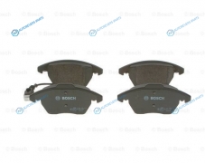 0 986 495 412 Колодки тормозные дисковые | перед