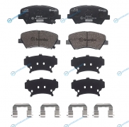 P 30 073X Колодки тормозные дисковые Xtra | перед