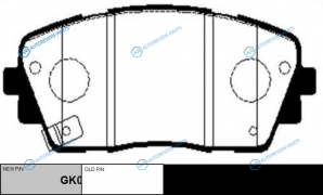 CKKK-48  GK0554 Колодки тормозные дисковые