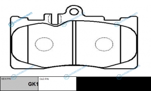 CKT-33  GK1047 Колодки тормозные дисковые | перед