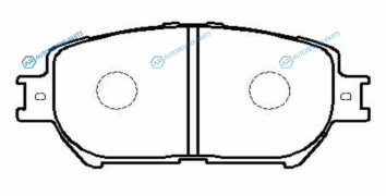 CKT-19  GK1033 Колодки тормозные дисковые | перед