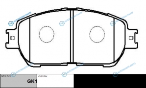 CKT-20  GK1034 Колодки тормозные дисковые | перед