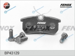 BP43129 Колодки тормозные дисковые | зад правлев