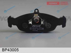 BP43005 Колодки тормозные дисковые | перед правлев