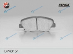 BP43151 Колодки тормозные дисковые | перед правлев