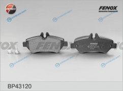 BP43120 Колодки тормозные дисковые | зад правлев