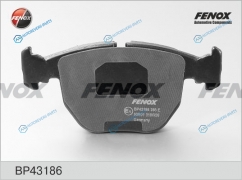 BP43186 Колодки тормозные дисковые | перед правлев