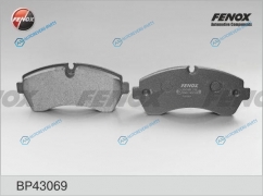 BP43069 Колодки тормозные дисковые | перед правлев