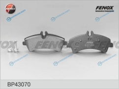 BP43070 Колодки тормозные дисковые | зад правлев
