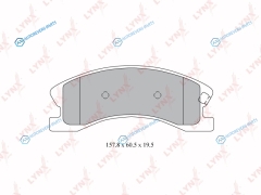 BD-4201 Колодки тормозные дисковые | перед