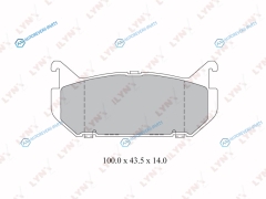 BD-3029 Колодки тормозные дисковые | зад
