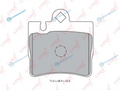 BD-5334 Колодки тормозные дисковые | зад