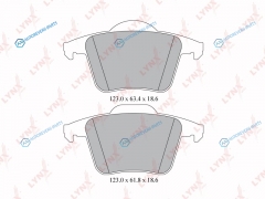 BD-7815 Колодки тормозные дисковые | зад