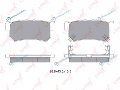 BD-7000 Колодки тормозные дисковые | зад